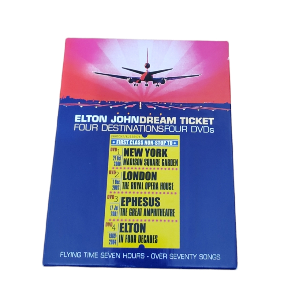 Elton John Dream Ticket Four Destinations DVDS